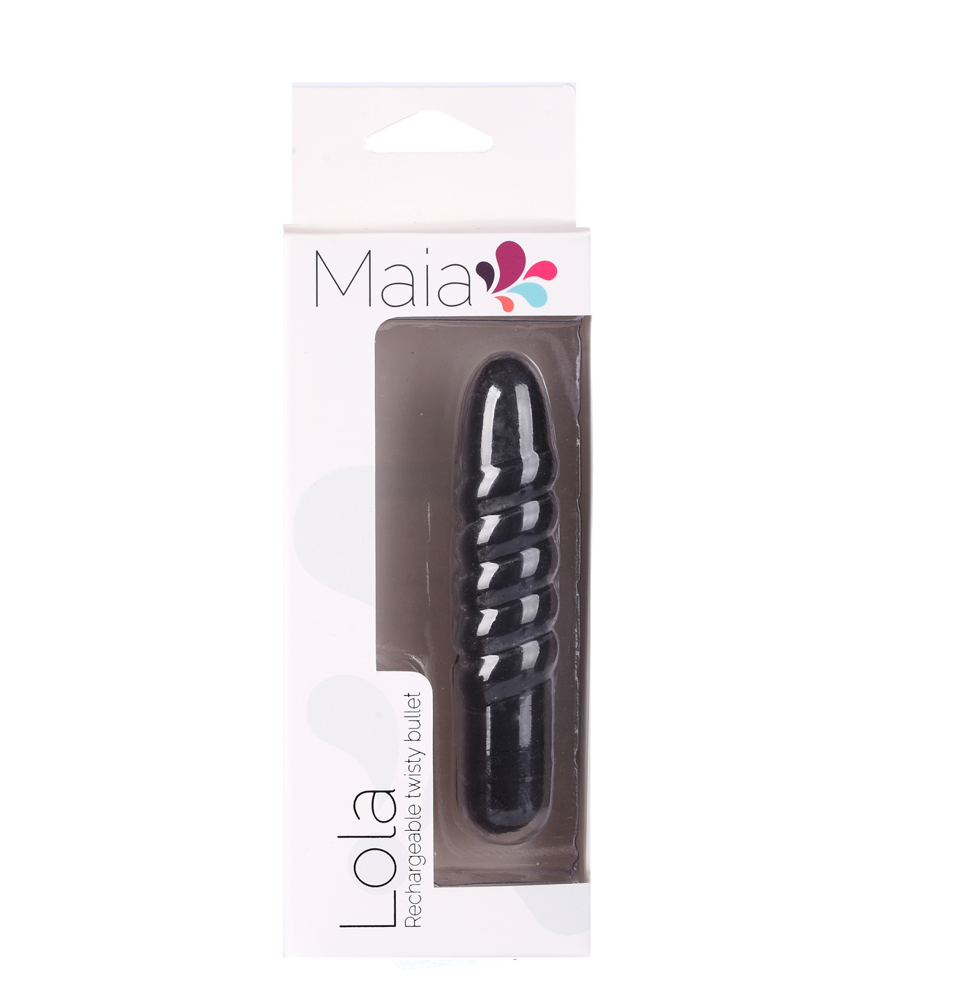 lola 10 function vibrating twisty bullet black