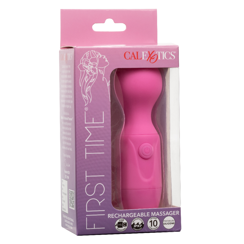 first time rechargeable massager pink first time rechargeable massager pink