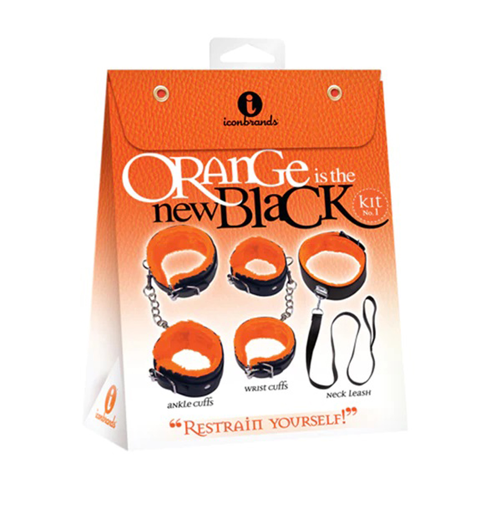orange is the new black restrain yourself kit black/orange