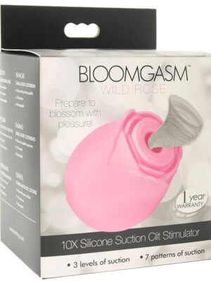 inmi bloomgasm wild rose 10x suction pink
