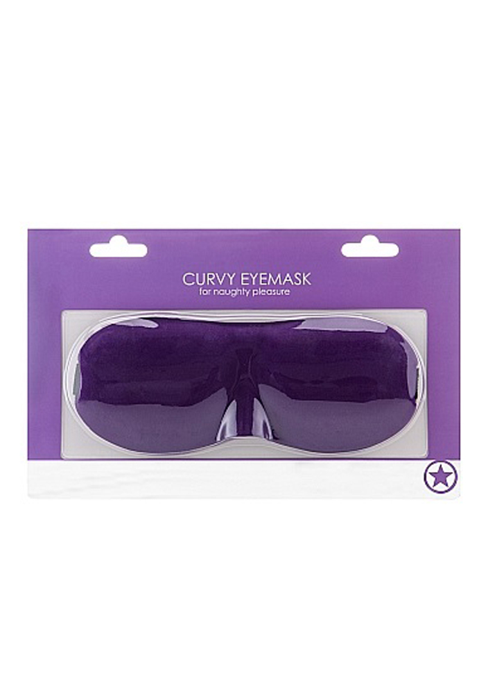 curvy eyemask purple curvy eyemask purple