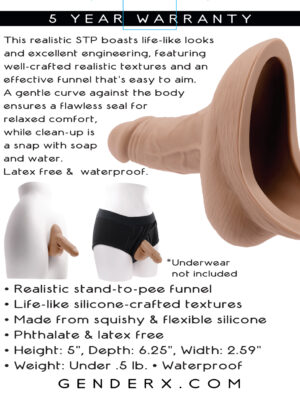 stand to pee silicone medium