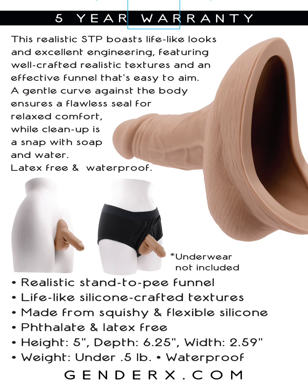 stand to pee silicone medium