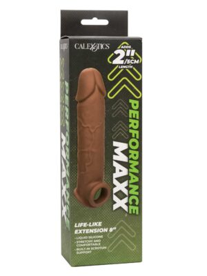 performance maxx life like extension 8 inch brown