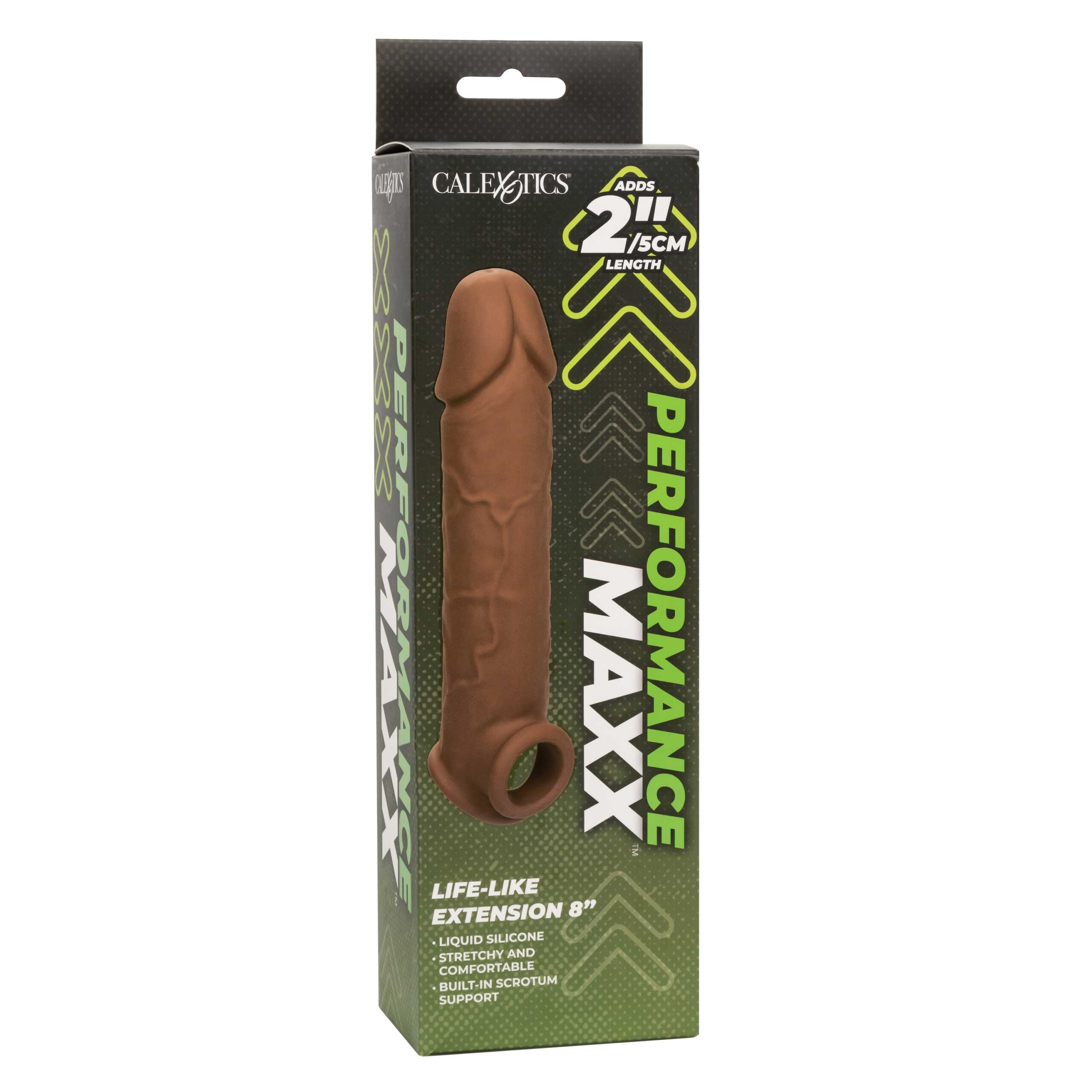 performance maxx life like extension 8 inch brown