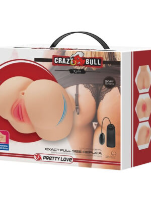 kylie realistic vagina and ass vibrator light