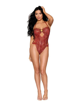 teddy dmnd one size red