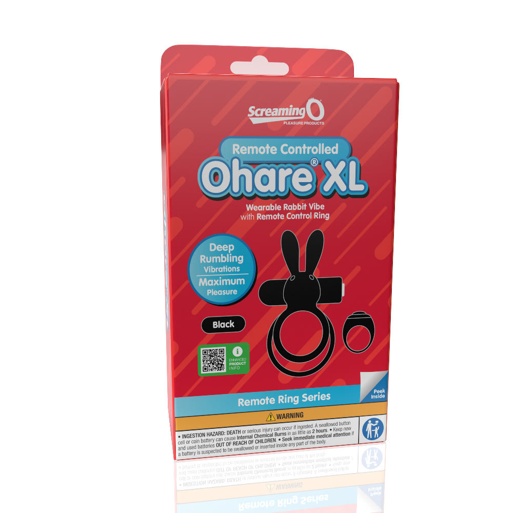 screaming o remote controlled ohare xl vibrating ring black screaming o remote controlled ohare xl vibrating ring black