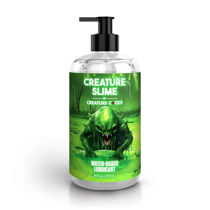 creature slime water based lubricant 16oz