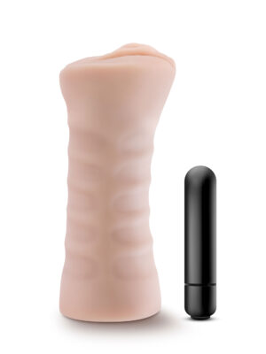 enlust ayumi vibrating stroker beige