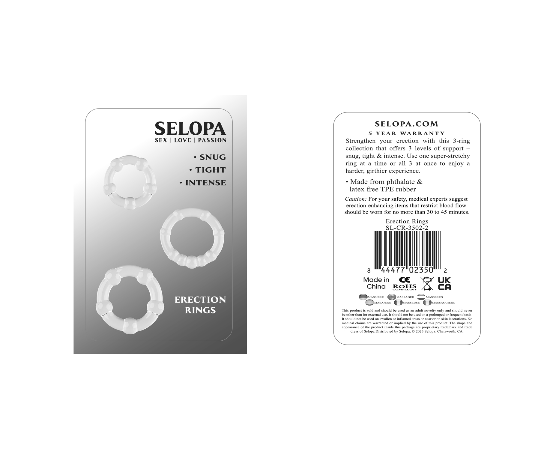 erection rings clear
