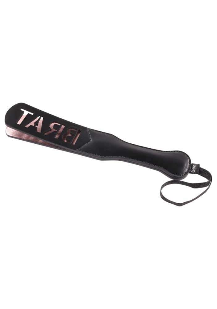 brat paddle black / rose gold