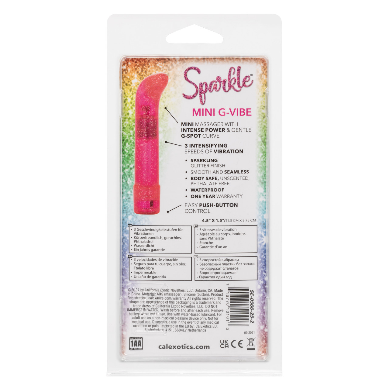 sparkle mini g vibe pink