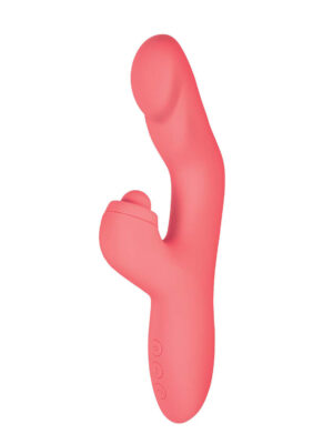 goddess heat up tapping massager coral