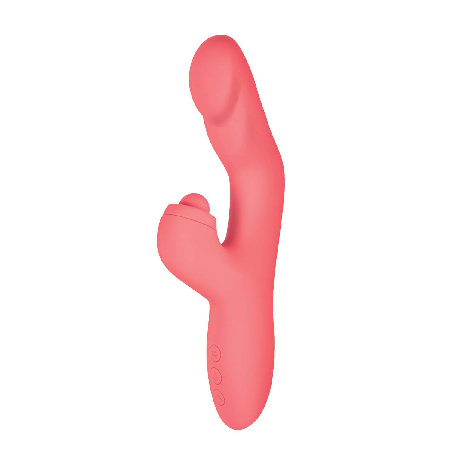 goddess heat up tapping massager coral