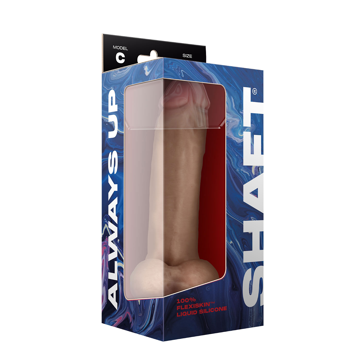 shaft model c 9.5 inch liquid silicone dong with balls pine shaft model c 9.5 inch liquid silicone dong with balls pine