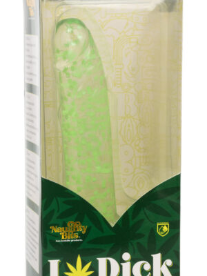 naughty bits i leaf dick glow in the dark weed leaf dildo glow in the dark