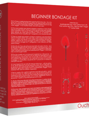 beginners bondage kit red beginners bondage kit red