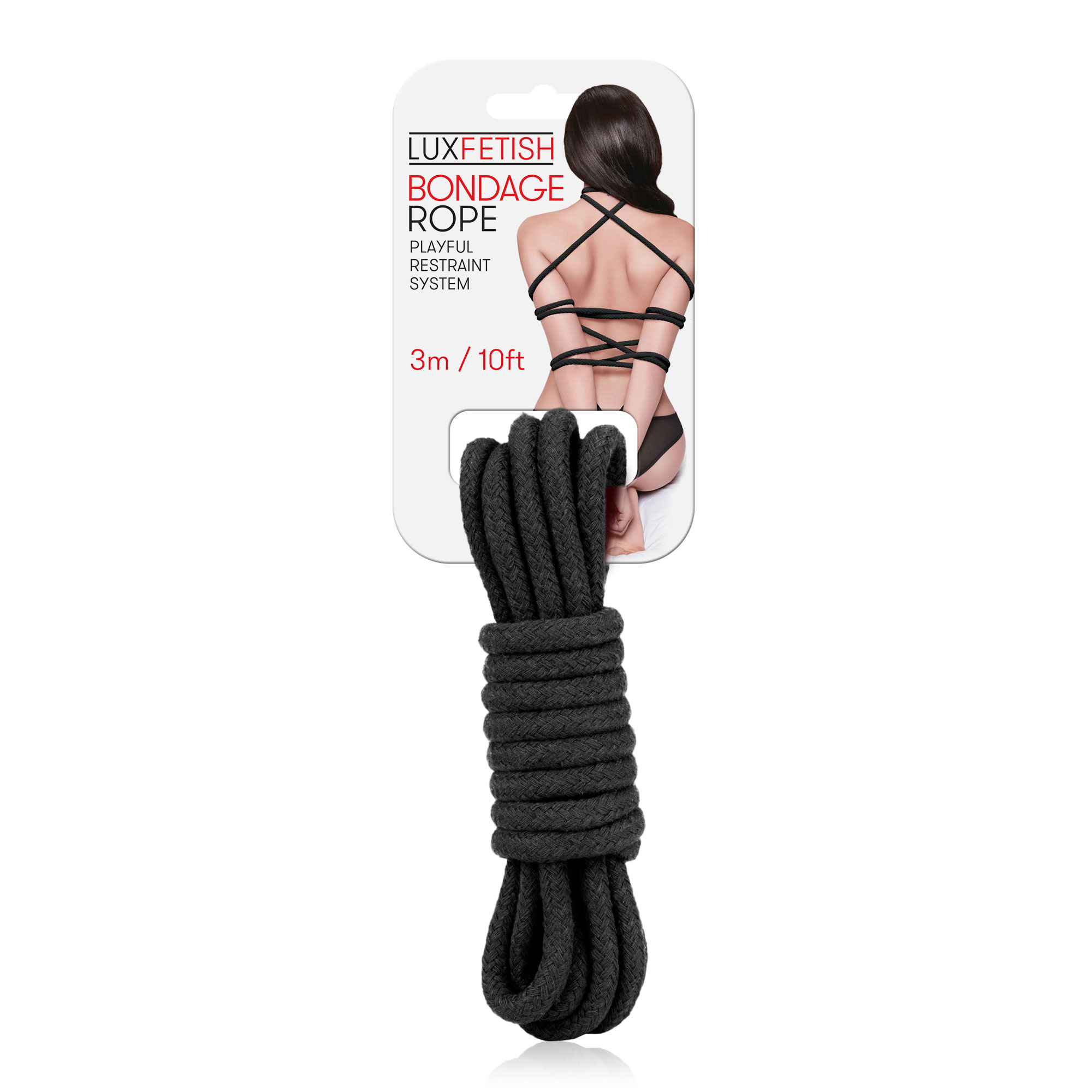 sexy bondage rope 3m / 10ft black