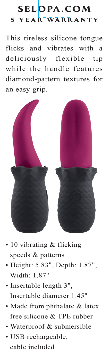 tongue teaser pink/black tongue teaser pink/black