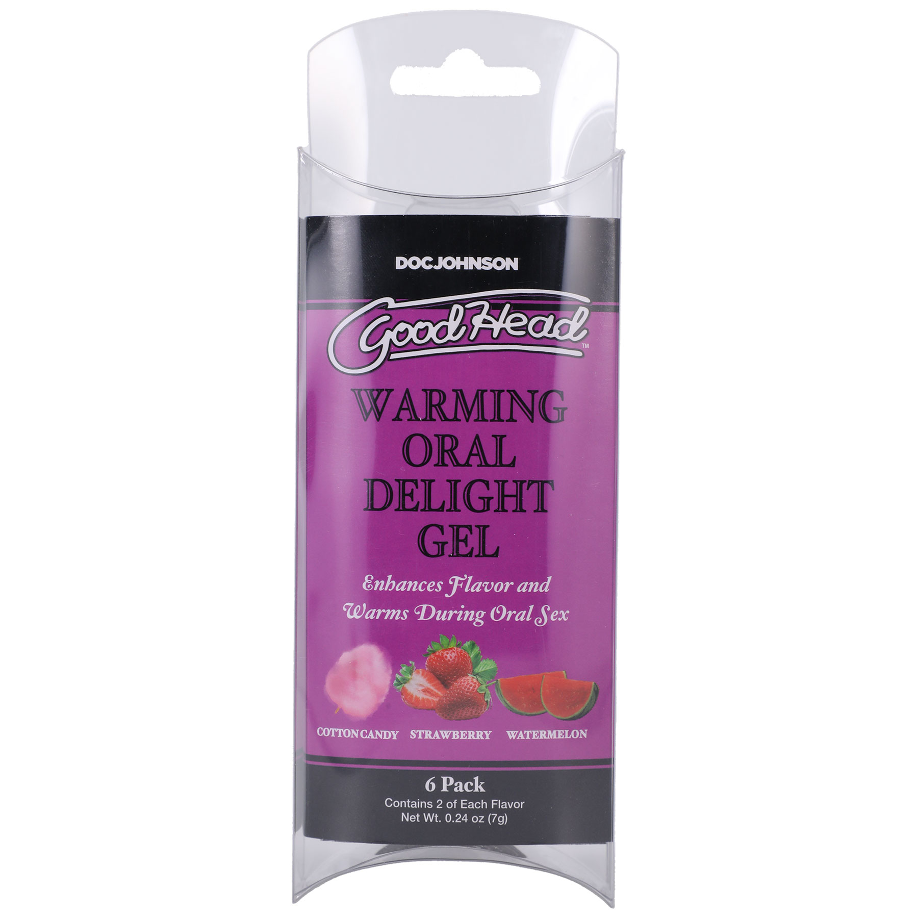 goodhead warming head oral delight gel 6 pack 0.24 oz