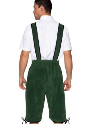men's beerfest lederhosen oktoberfest costume x large green