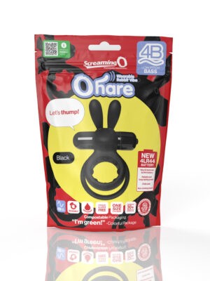 screaming o 4b ohare wearable rabbit vibe black