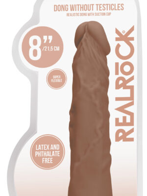 8 inch dong without testicles tan