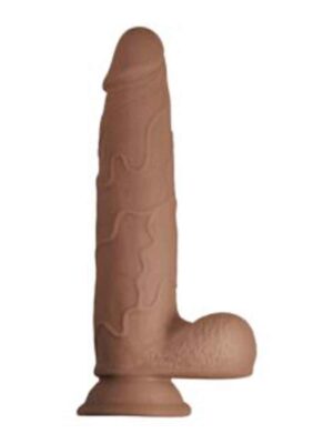 real cocks dual layered brown real cocks dual layered brown