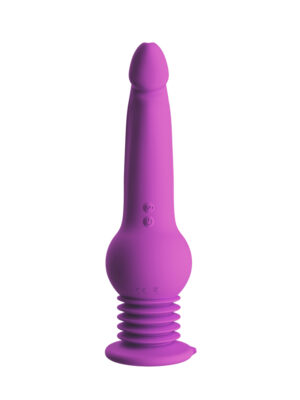 impressions new york gyro quake dildo purple