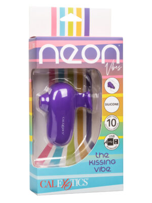 neon vibes the kissing vibe purple