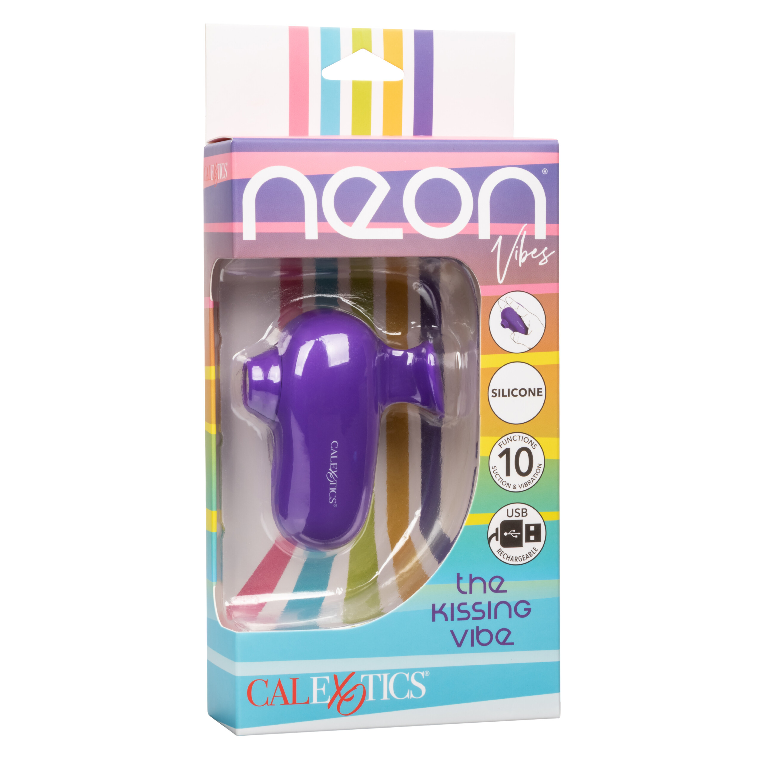 neon vibes the kissing vibe purple