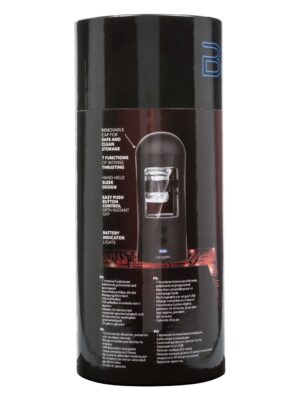 bionic power stroking masturbator black