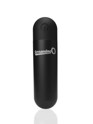 screaming o soft touch rechargeable bullet black