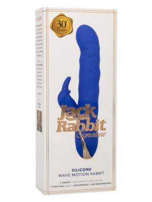 jack rabbit signature silicone wave motion rabbit blue