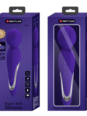 walter super soft silicone wand violet