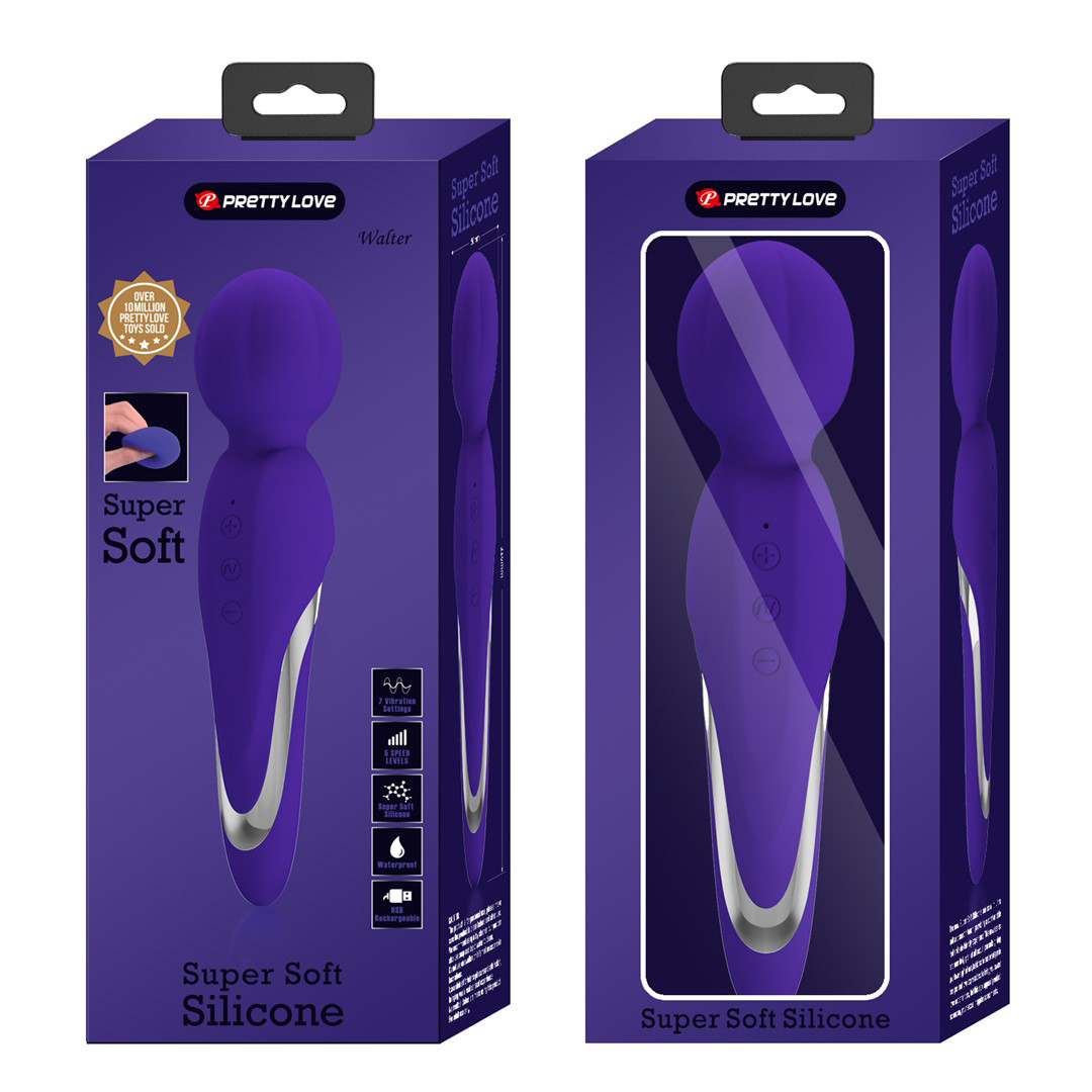 walter super soft silicone wand violet walter super soft silicone wand violet